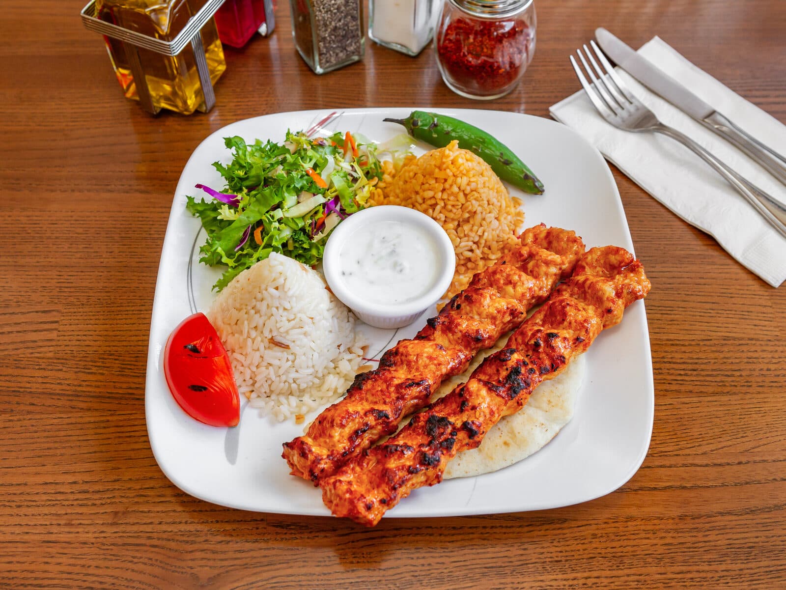 Chicken Adana Kebab