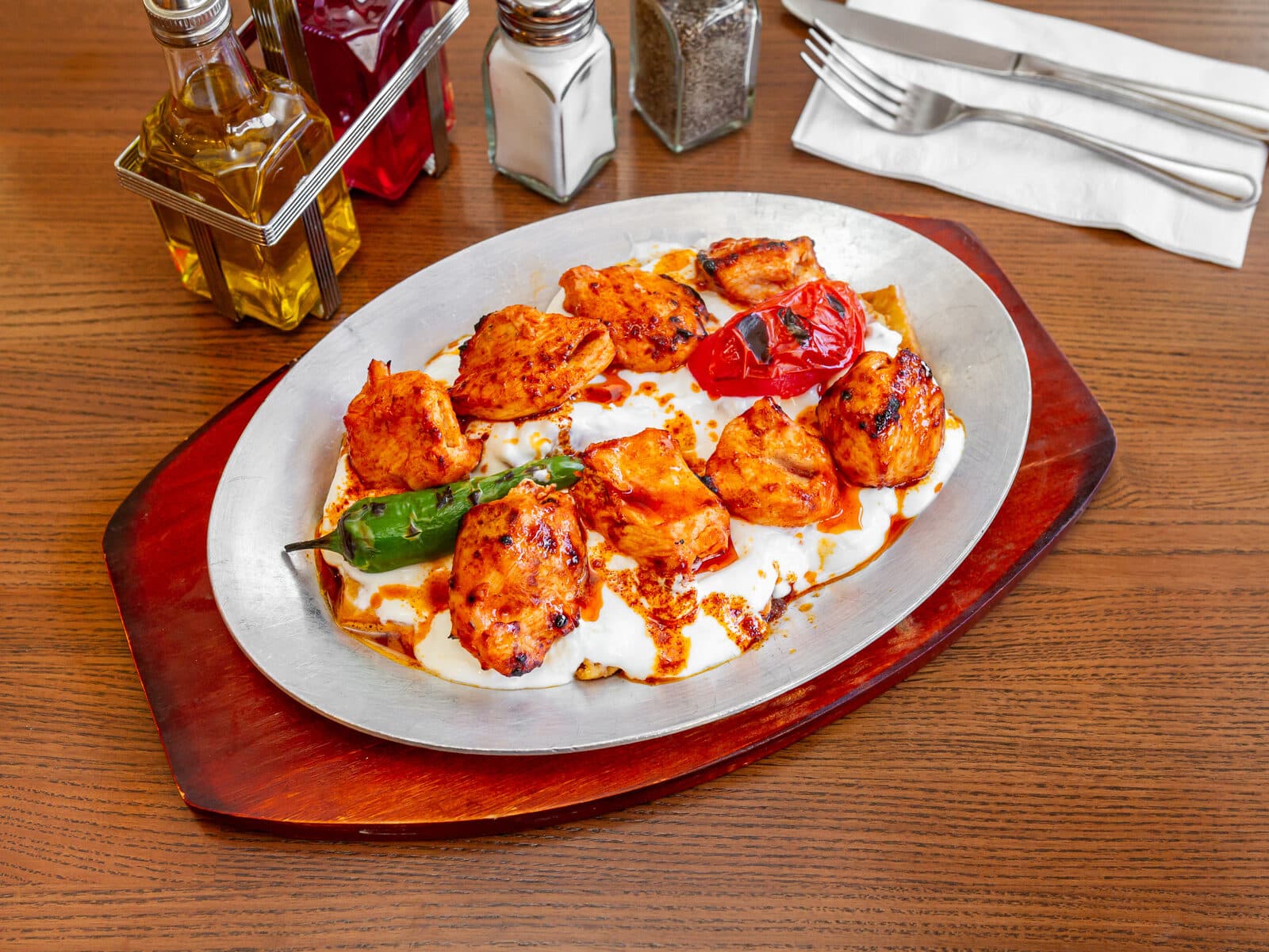 Chicken Kebab with Yogurt